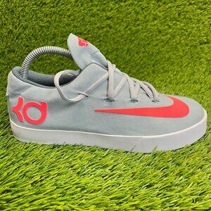 Nike KD Vulc Girls Size 6.5Y Gray Pink Running Outdoor Walking Shoes Sneakers